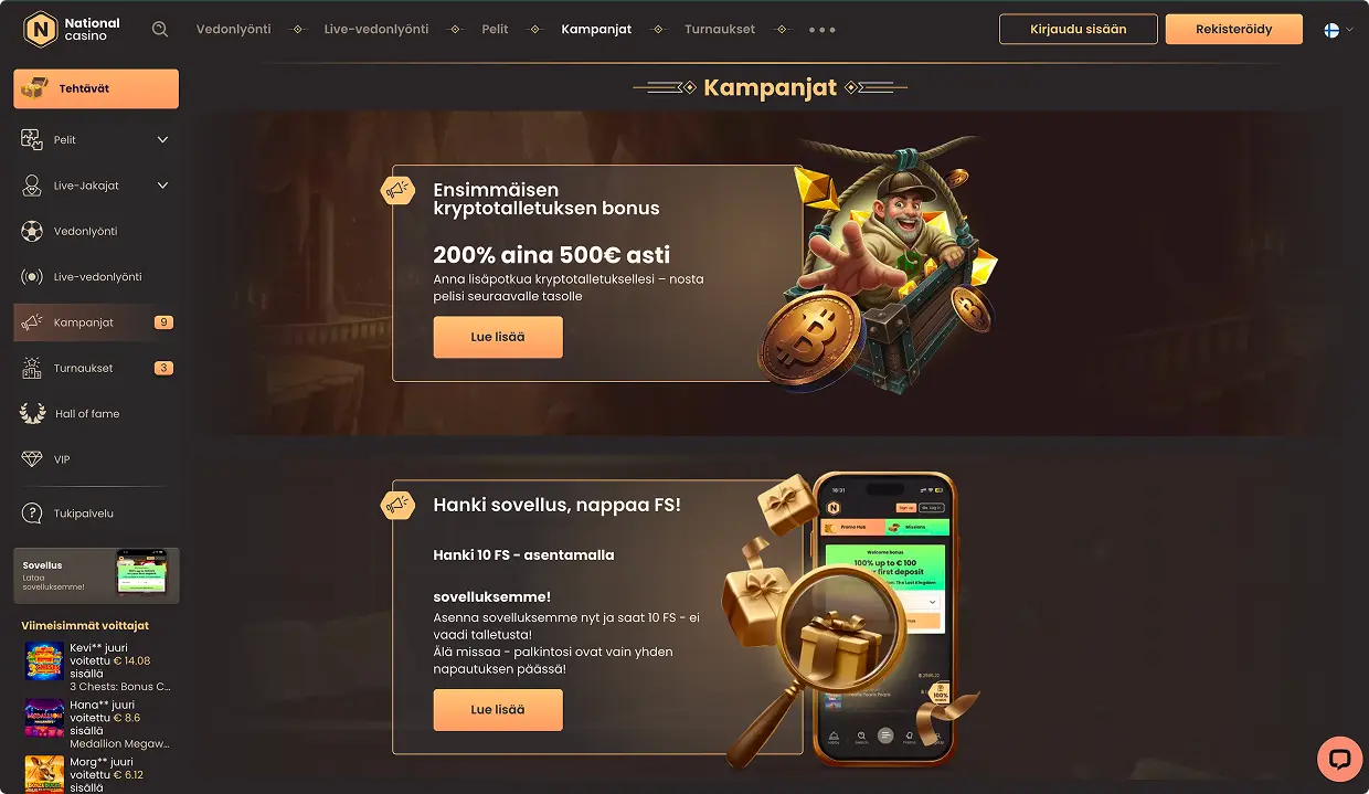 National Casino Mobiilikasino National Casino Mobiilikasino